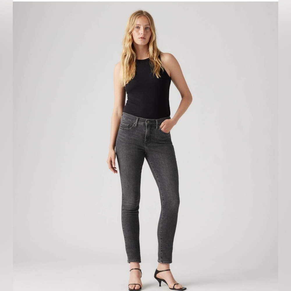 Levi’s black 311 shaping skinny jeans size 27